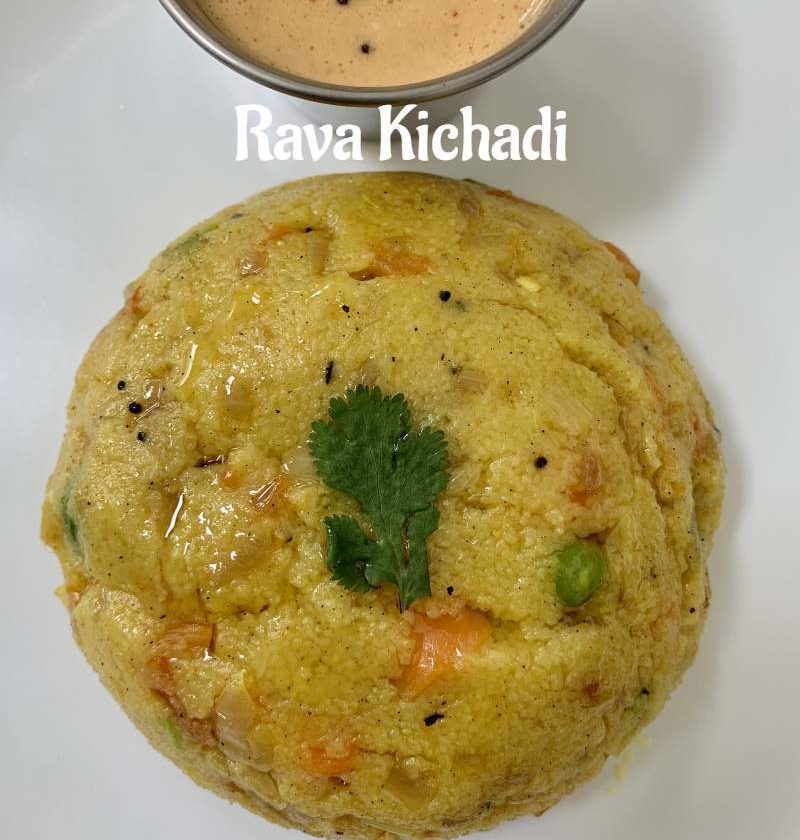 Rava Bath Khara Bhath Masala Rava Bath Karnataka Special Khara Bath Sooji Semolina Recipes