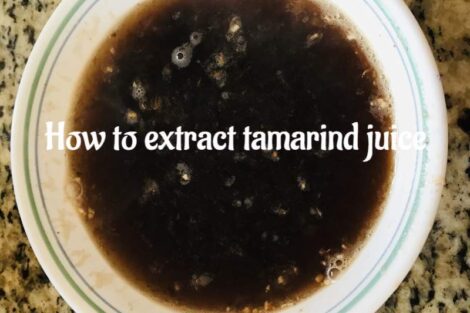 Tamarind Extraction Juice Paste How to extract Pulp