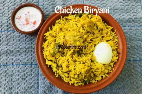 Easy Restaurant style Chicken biryani one pot cooking recipe pressure cooking method step by step pictures and instructions