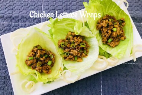 Homemade Hoisin Sauce Non Vegetarian Chicken Lettuce Wraps Easy Lunch Dinner Appetizer PFChangs