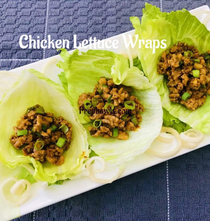 Homemade Hoisin Sauce Non Vegetarian Chicken Lettuce Wraps Easy Lunch Dinner Appetizer PFChangs